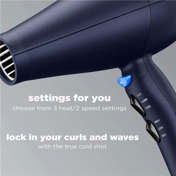 Hair Dryer with Innovative Diffuser, 1875W Hair Dryer, Innovative Diffuser - Picture 5 of 7